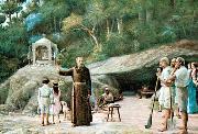 Benedito Calixto The groot of Friar Palacios oil